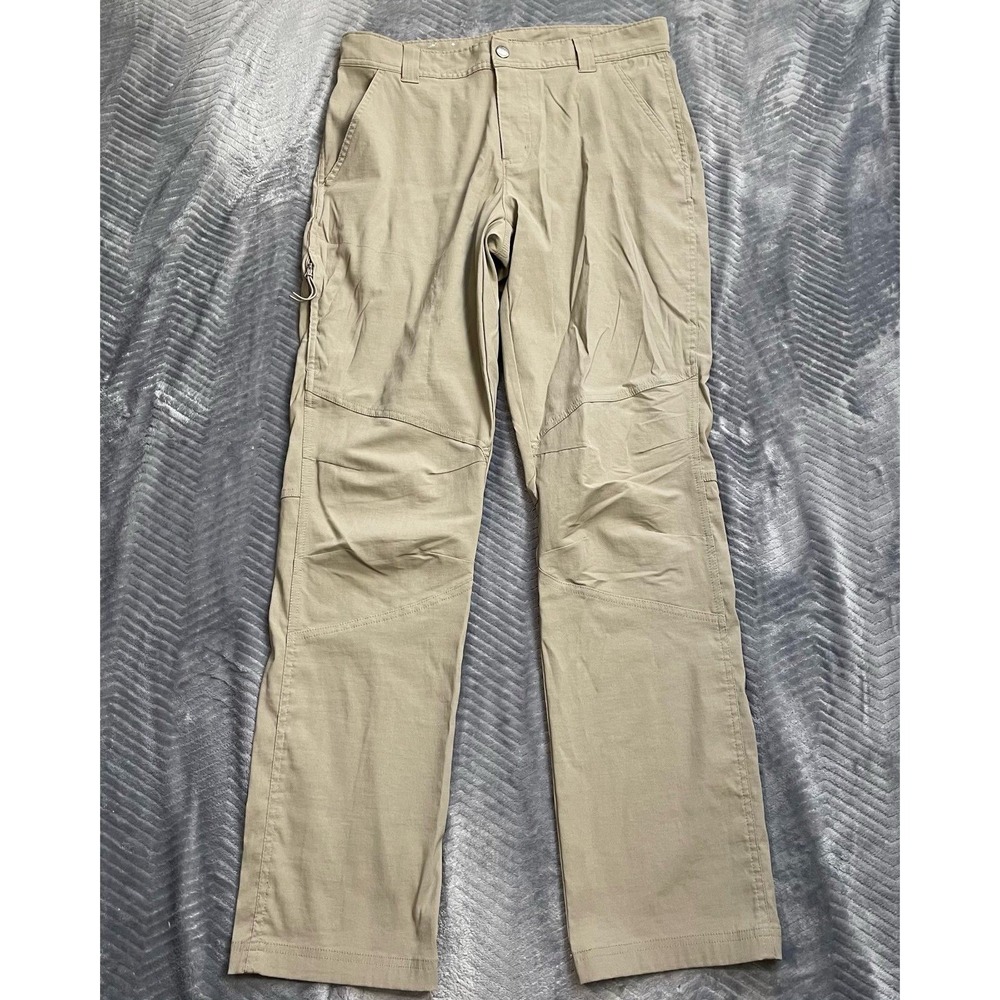 Columbia Pants 32x32 Mens Royce Peak Omni-Shield Hiking Khaki